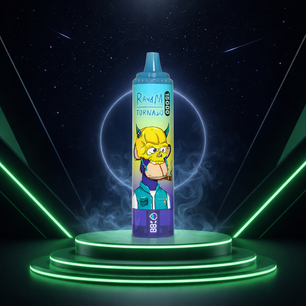 Fumot RandM Tornado 15K Grape Ice vaper desechable 15000 caladas cigarrillos electrónicos